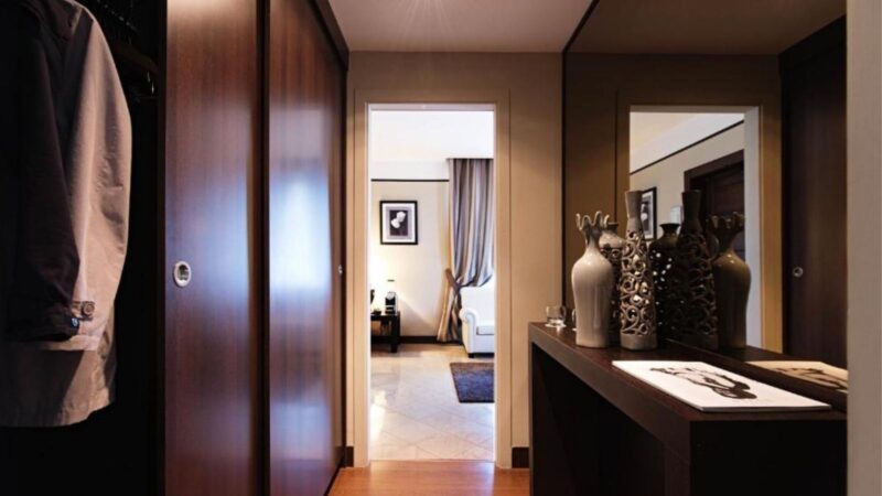 Camera TH Roma Junior Suite corridoio