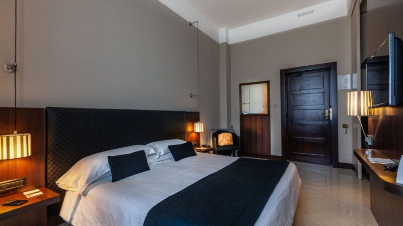 Camera doppia classic TH Roma BE vista da finestra